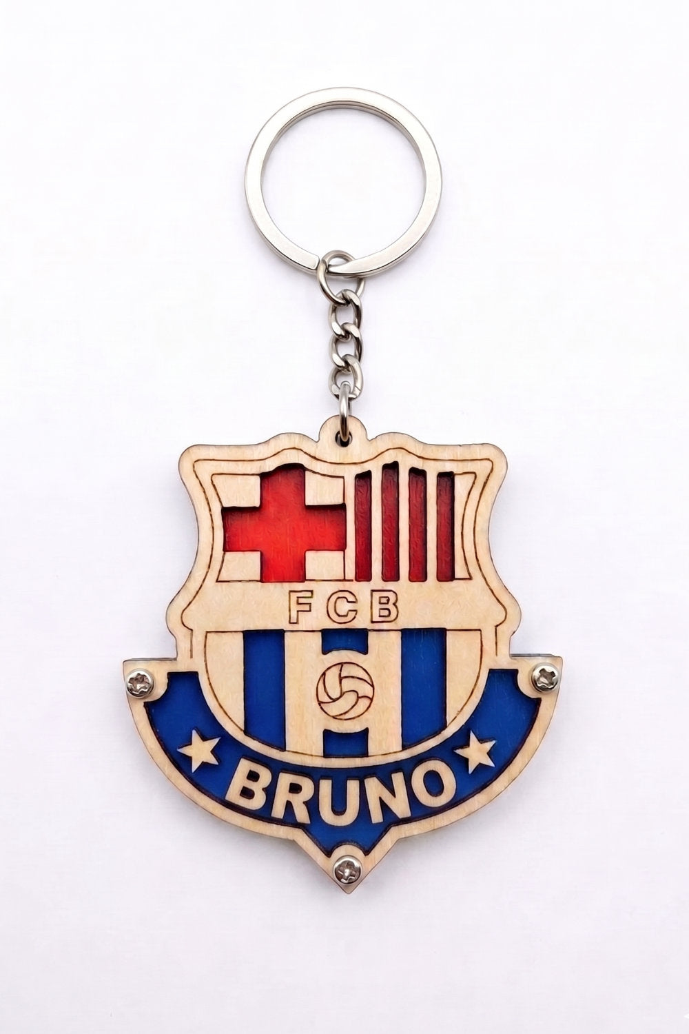 Personalized Football Club Keychain