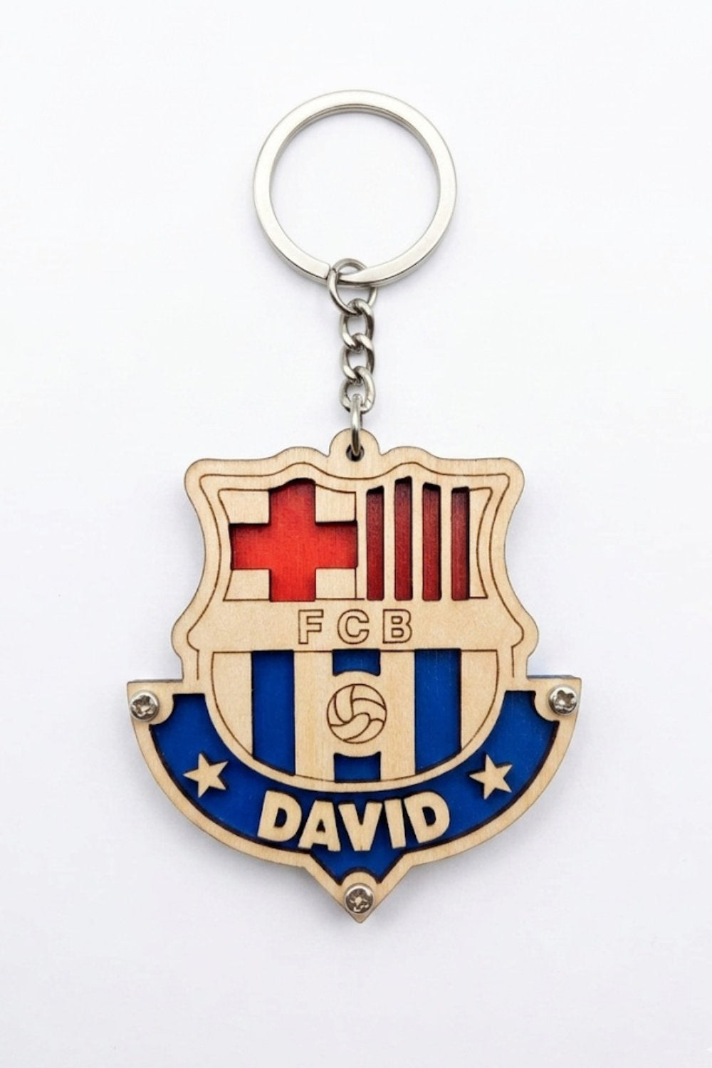 Personalized Football Club Keychain