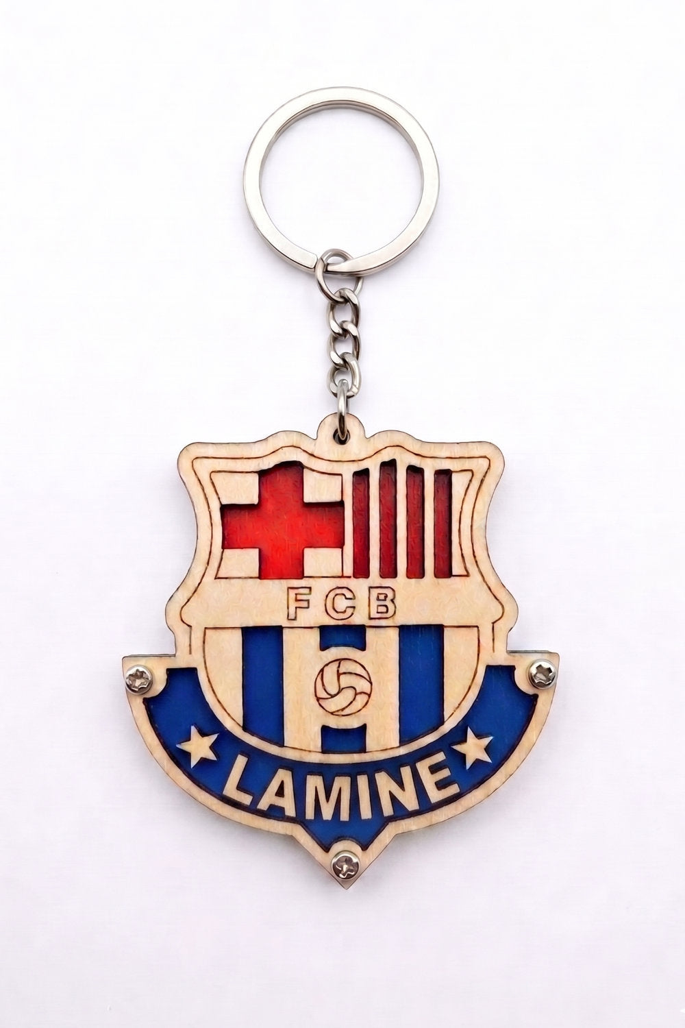 Personalized Football Club Keychain