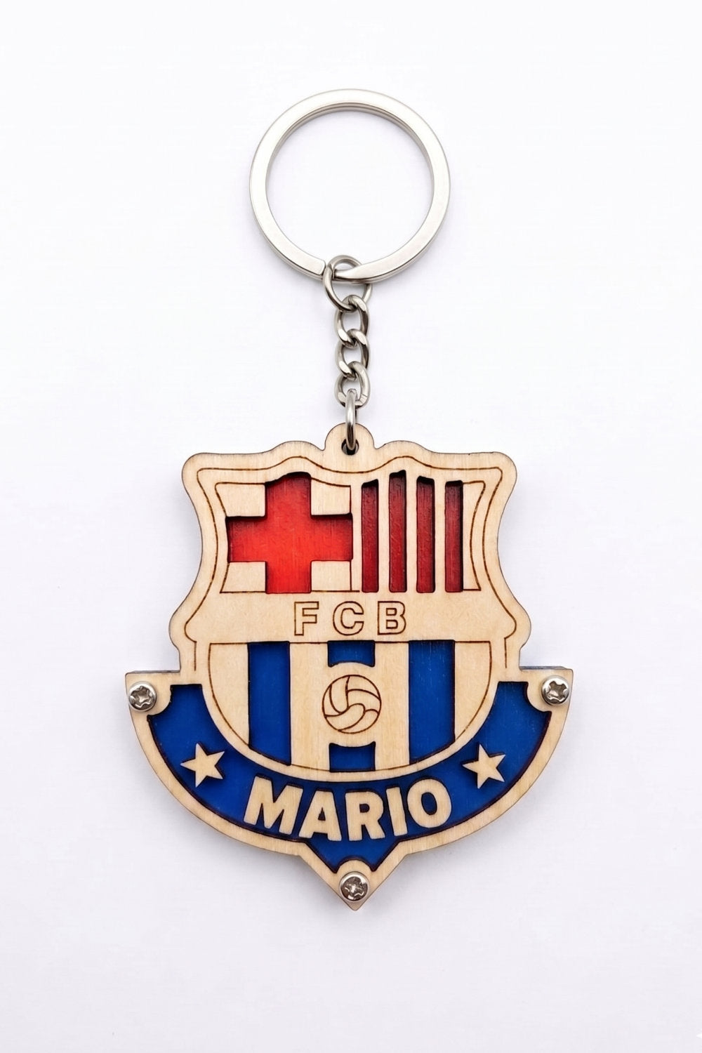Personalized Football Club Keychain