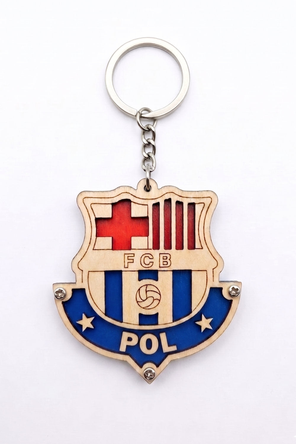Personalized Football Club Keychain